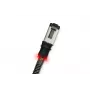 PATCHSEE Patch cable - CAT6a - Ftp - 2.5m - Black