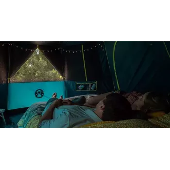 Tent Coleman Octagon Green Yellow