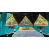 Tent Coleman Octagon Green Yellow