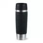 EMSA Travel Mug Waves Grande 500 ml Black, Stainless steel