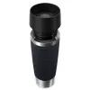 EMSA Travel Mug Waves Grande 500 ml Black, Stainless steel