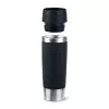 EMSA Travel Mug Waves Grande 500 ml Black, Stainless steel