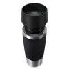 EMSA Travel Mug Waves 360 ml black stainless steel travel mug
