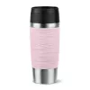 EMSA Travel Mug Waves 360 ml pink stainless steel travel mug