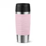 EMSA Travel Mug Waves 360 ml pink stainless steel travel mug