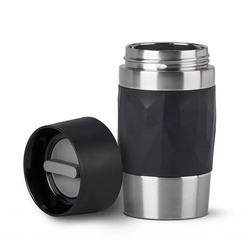 Container EMSA N21601 0.3 ml Black Stainless steel