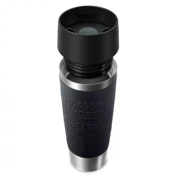 EMSA Travel Mug Classic N2022000 travel mug 500 ml Black, Stainless steel Stainless steel