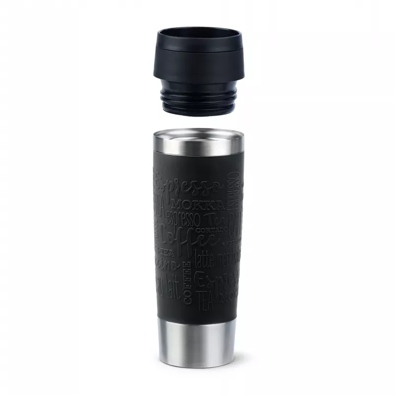 EMSA Travel Mug Classic N2022000 travel mug 500 ml Black, Stainless steel Stainless steel