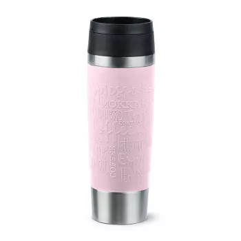 EMSA Travel Mug Classic Grande 500 ml Pink, Stainless steel