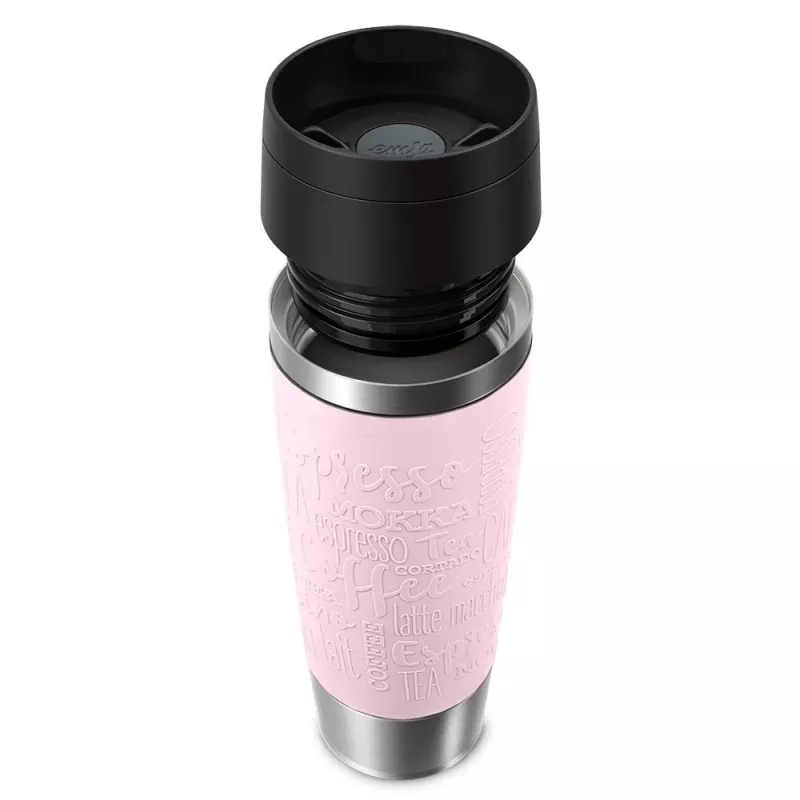 EMSA Travel Mug Classic Grande 500 ml Pink, Stainless steel