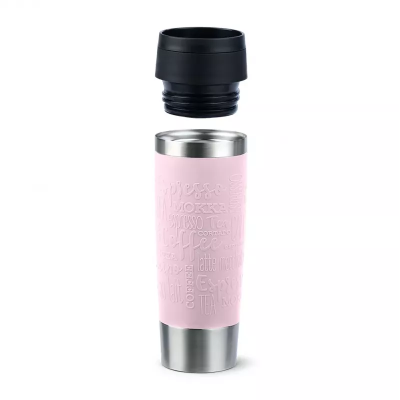 EMSA Travel Mug Classic Grande 500 ml Pink, Stainless steel