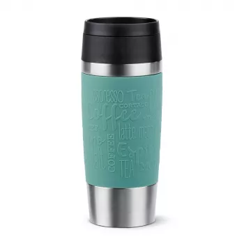 EMSA Travel Mug Classic 360 ml blue stainless steel travel mug