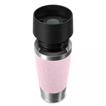 EMSA Travel Mug Classic 360 ml pink stainless steel travel mug