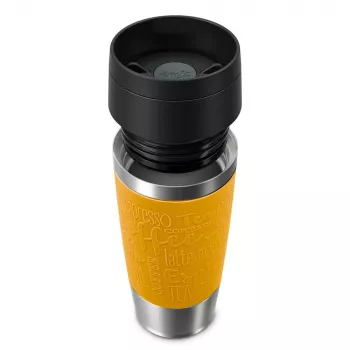 EMSA Travel Mug Classic 360 ml yellow stainless steel travel mug