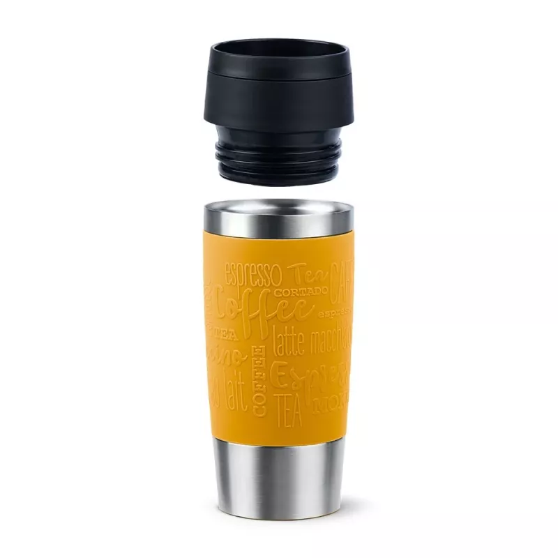 EMSA Travel Mug Classic 360 ml yellow stainless steel travel mug