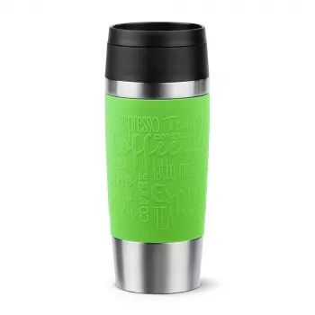 Thermal mug EMSA TRAVEL MUG Classic 0.36L Lime stainless steel