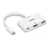 Lindy USB 3.2 Type C to HDMI Converter with USB Type A Port and Power Delivery