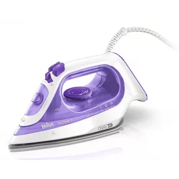 Braun TexStyle 3 SI3042VI Steam iron Ceramic soleplate 2350 W Purple, Silver, White