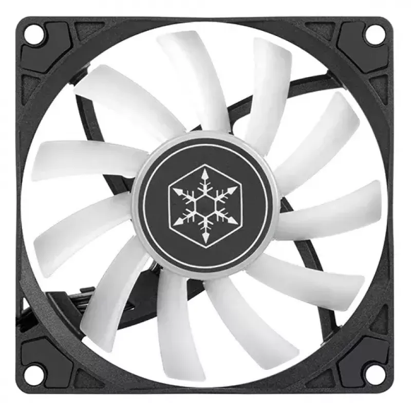 Fan Silverstone Air Slimmer 90 ARGB 9.2 cm Black 500-2500 RPM