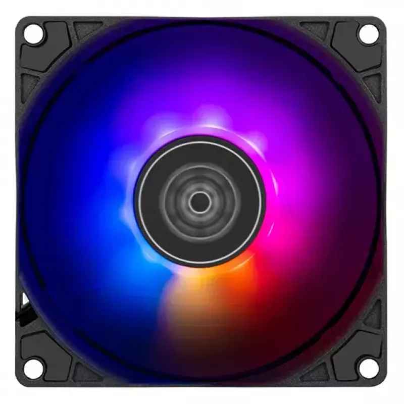 Fan Silverstone Air Slimmer 90 ARGB 9.2 cm Black 500-2500 RPM