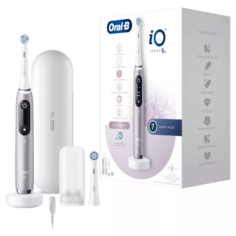 Oral-B iO Series 9n Adult Rotating-oscillating toothbrush Rose