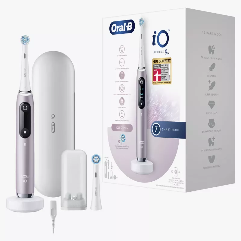Oral-B iO Series 9n Adult Rotating-oscillating toothbrush Rose
