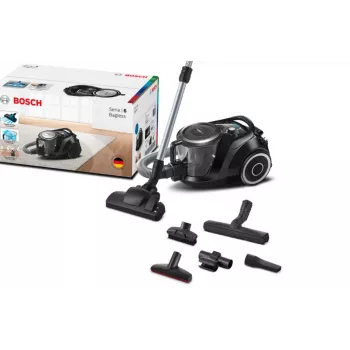Bosch Serie 6 BGC41XSIL vacuum 2.4 L Cylinder vacuum Dry 700 W Bagless