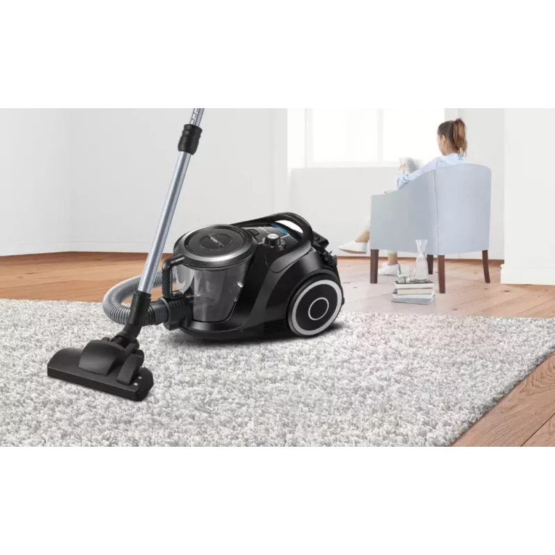 Bosch Serie 6 BGC41XSIL vacuum 2.4 L Cylinder vacuum Dry 700 W Bagless