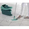 Mopping system bucket Leifheit 55076 — ergonomic wringer, large capacity, green