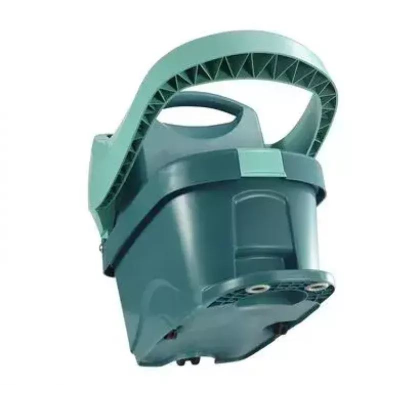 Mopping system bucket Leifheit 55076 — ergonomic wringer, large capacity, green