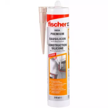 Silicone sealant Fischer Premium construction silicone DBSA