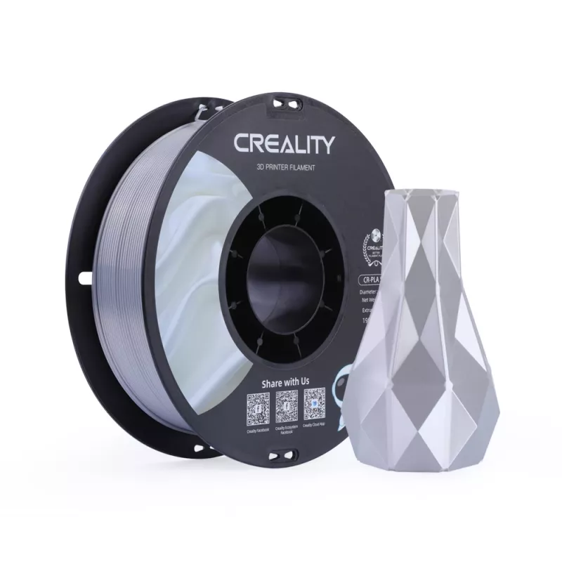 CREALITY 3d Filament PLA Silk Silver 1.75mm 1kg