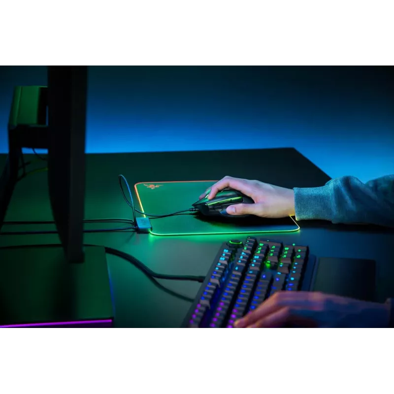 RAZER Firefly V2 Gaming Mouse Pad Black