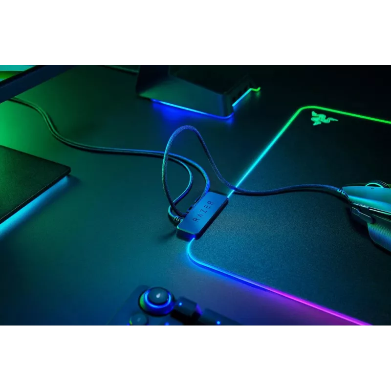 RAZER Firefly V2 Gaming Mouse Pad Black