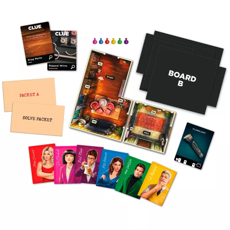 Cluedo Escape Board game Detective