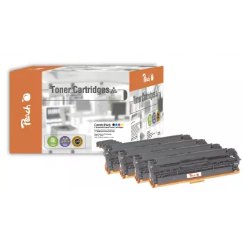 Peach 110849 toner cartridge 4 pc(s) Black, Cyan, Magenta, White