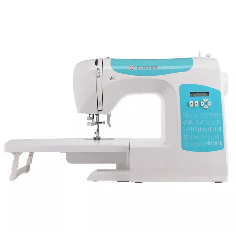 SINGER C5205-TQ automatic electric sewing machine — electric, 1-step buttonhole, free arm, touch/buttons control