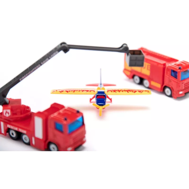 Siku Gift set Feuerwehr, Fire truck, 3 yr(s), Metal, Plastic, Black, Orange, Red, White