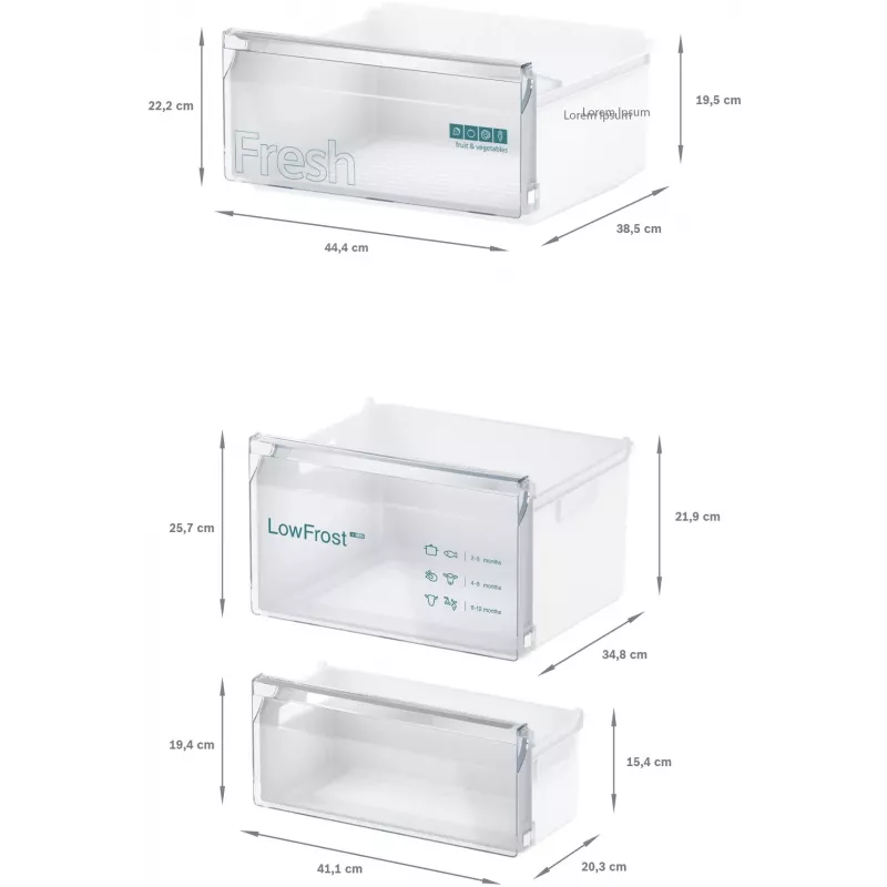Siemens iQ100 KI87VNSE0 fridge-freezer Built-in 270 L White
