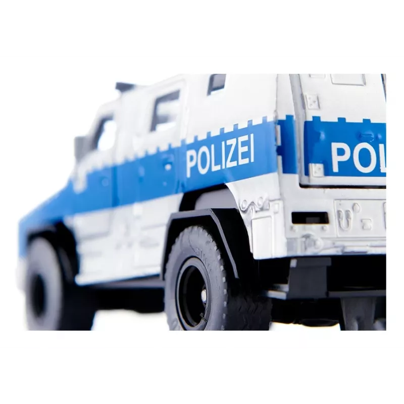 Siku Rheinmetall MAN Survivor R Police car model Preassembled 1:50