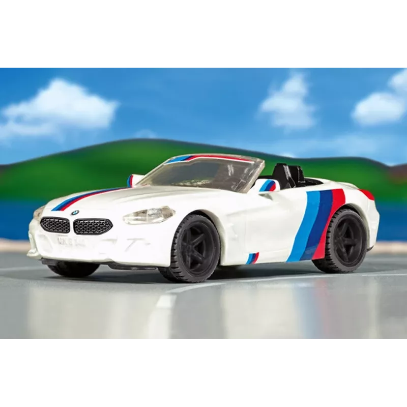 Siku sports car model BMW Z4 M40i, preassembled 1:50 scale, L 40 mm × W 87 mm × H 29 mm