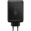 Goobay 65555 Charger Indoor AC Fast Charging Laptop Smartphone Black