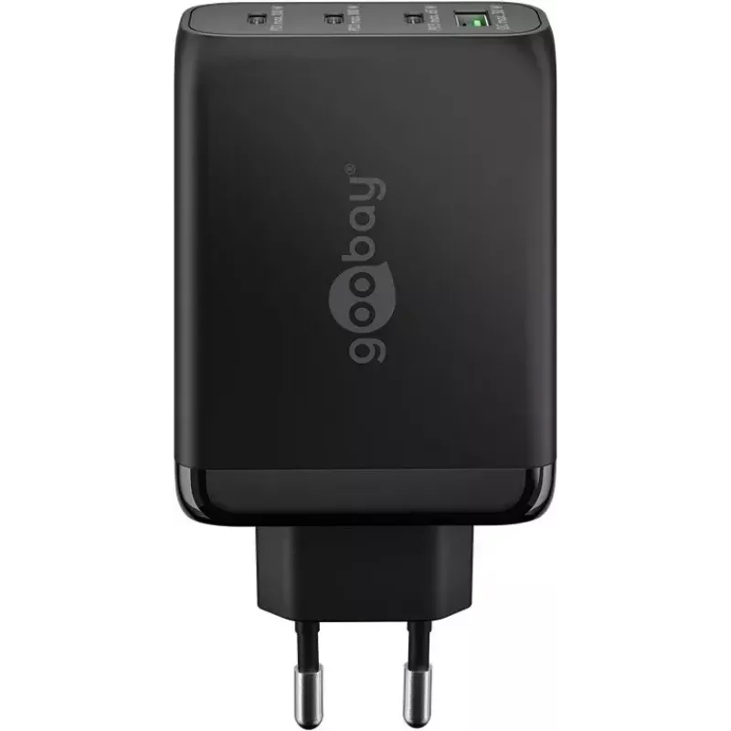 Goobay 65555 Charger Indoor AC Fast Charging Laptop Smartphone Black