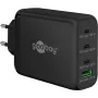 Goobay 65555 Charger Indoor AC Fast Charging Laptop Smartphone Black