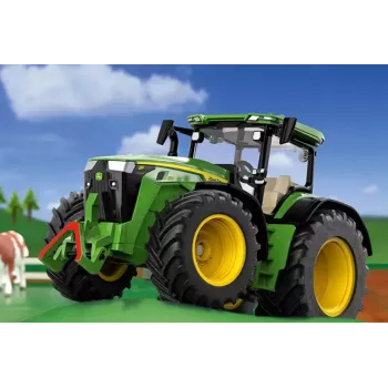 Tractor Siku John Deere 8R 370 Black Green Yellow