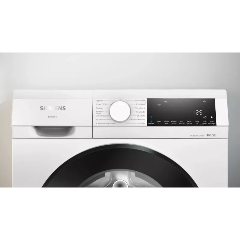 Siemens iQ500 WG34G2070 washing machine Front-load 8 kg 1400 RPM White