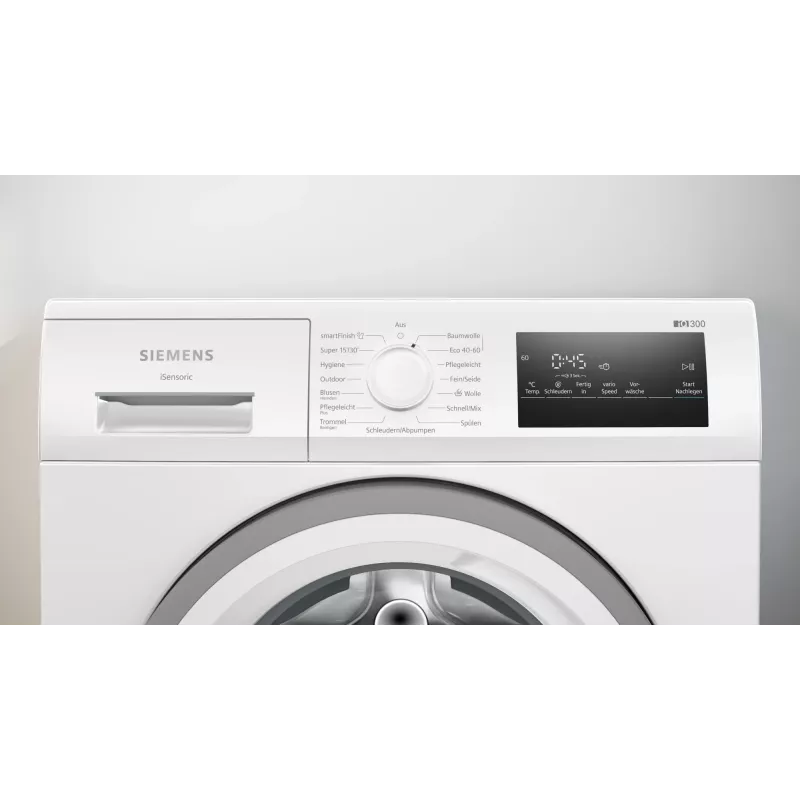 Siemens iQ300 WM14N127 washing machine Front-load 8 kg 1400 RPM White
