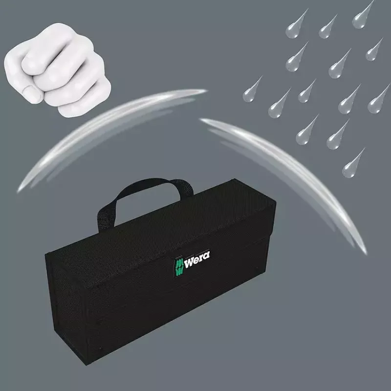 Tool box Wera 2go 3 Black