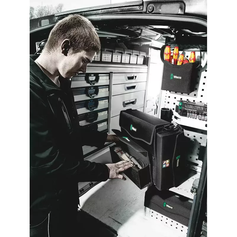 Tool box Wera 2go 3 Black