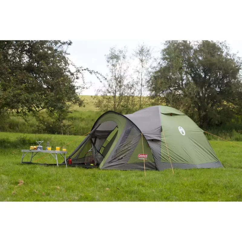 Dome Tent Coleman Darwin 4 Plus 4 Person Green
